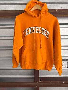 Vintage Steve & Barry's University of Tennessee Volunteers Orange Hoodie Size M
